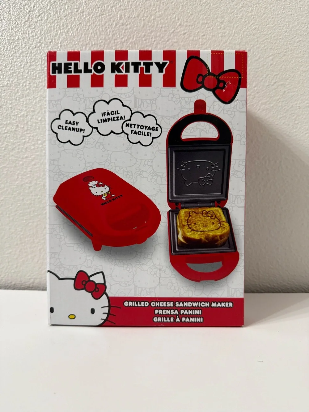 Hello Kitty Grilled Cheese Maker Panini Press New In Box
